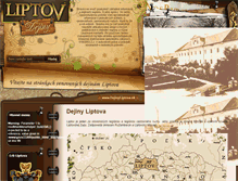 Tablet Screenshot of dejinyliptova.guran.sk